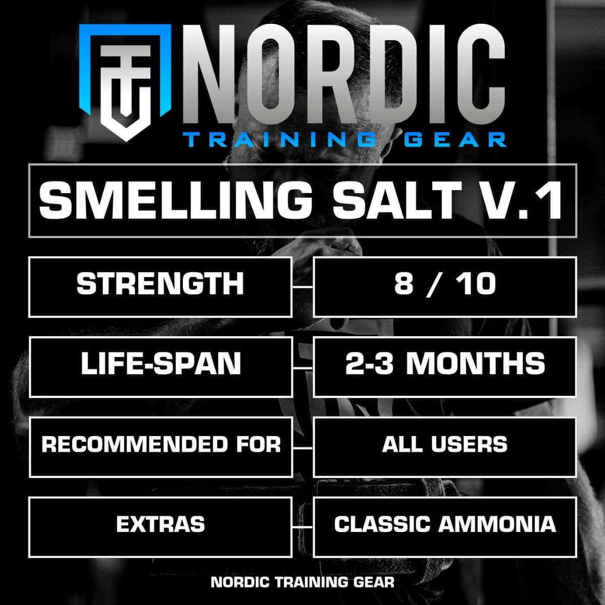 NORDIC TRAINING GEAR - SMELLING SALT V.1