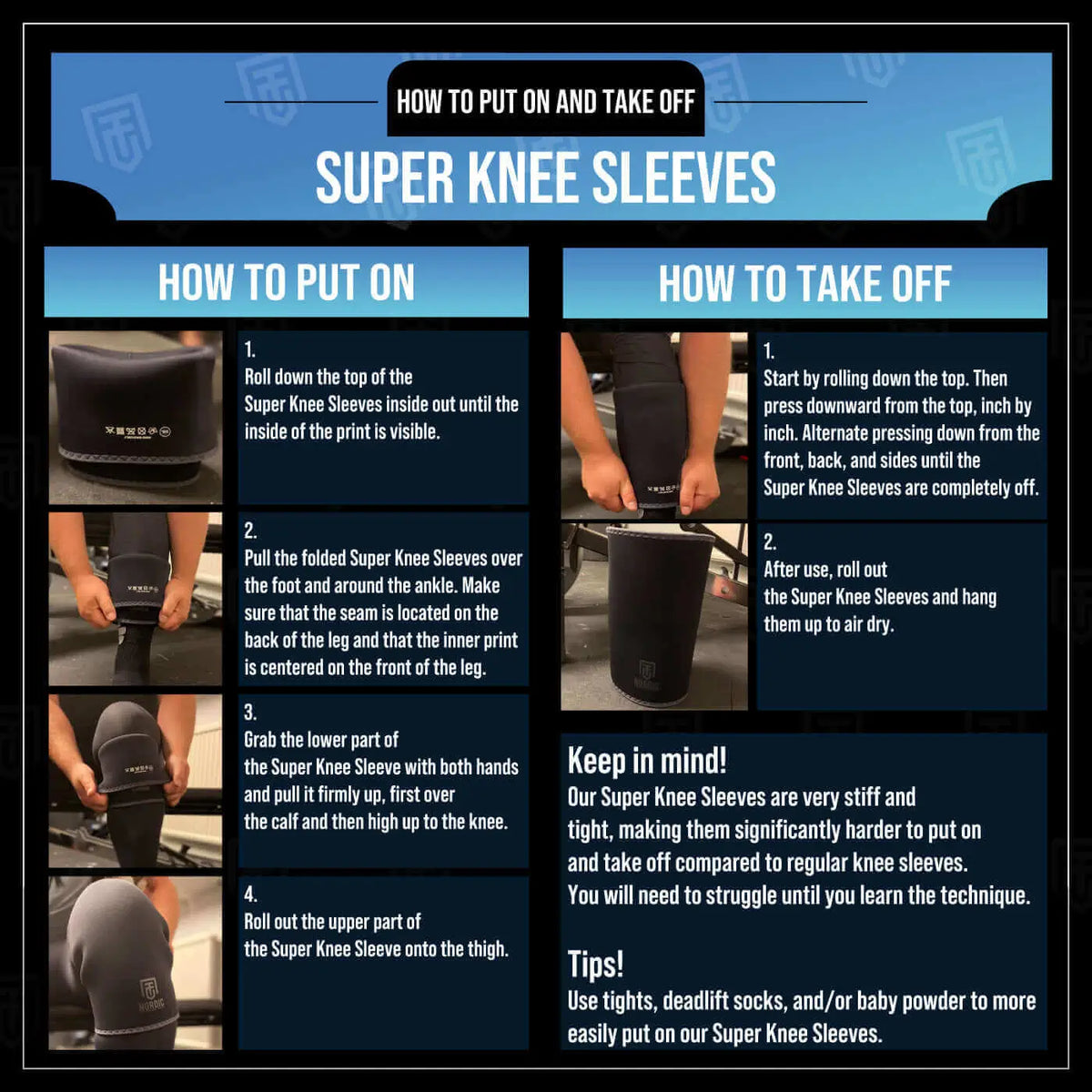 Super Knee Sleeves (Knäskydd)